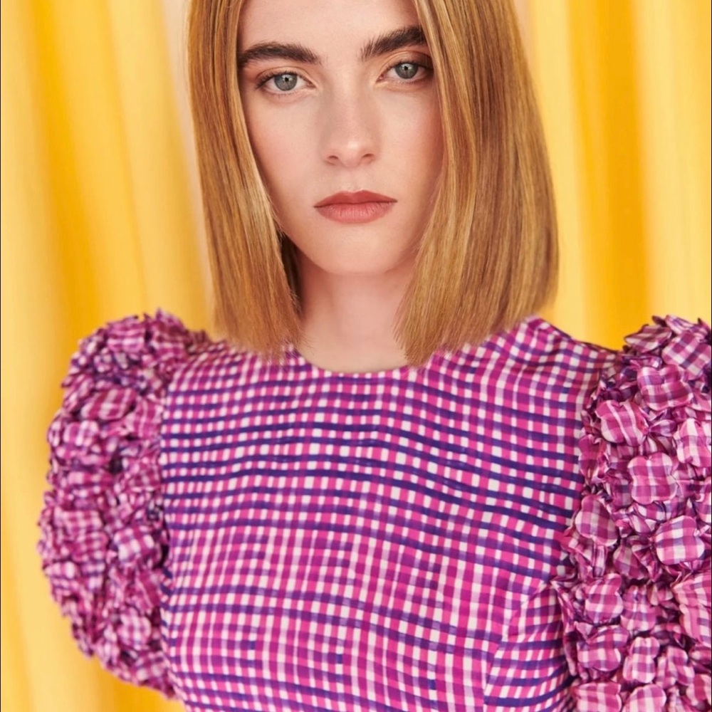 Celia B Pink and Purple Natura Dress - Picture 3 of 4
